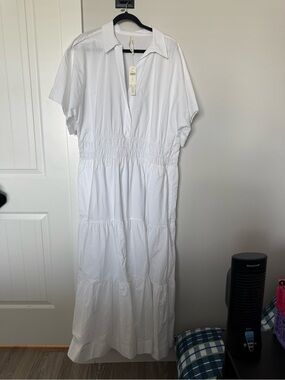 Anthropologie | Dresses | Anthropologie Nwt Eva Franco One Shoulder Pleated  Dress | Poshmark